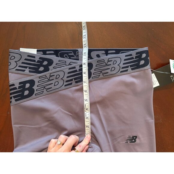 New Balance NWT Relentless Crossover High Rise 7/8 Tight Leggings Large Purple - Picture 11 of 12